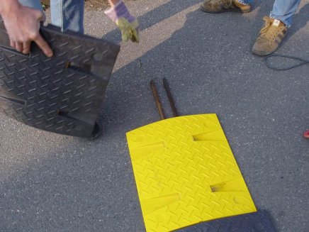 Steel reinforcements for the speed limit of 30 km/h - 1