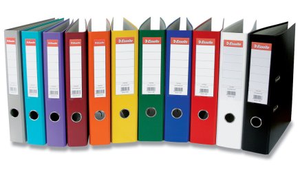 Lever binders Esselte Economy 50 mm - color blue - 1