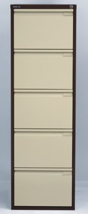 Five-drawer filing cabinet Bisley BS5E/A4+FLS - 5