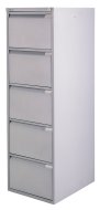 Five-drawer filing cabinet Bisley BS5E/A4+FLS - 2