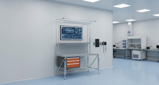 Height-Adjustable Anti-Static Workbenches