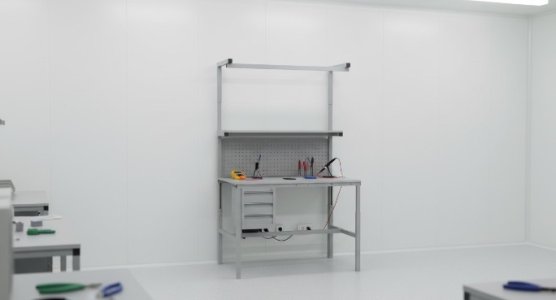 Antistatic Workbenches with Superstructure
