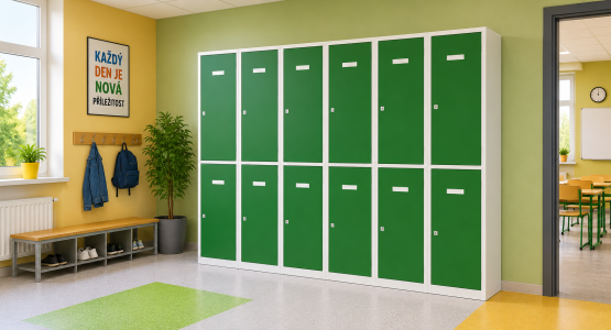6x lockable compartment