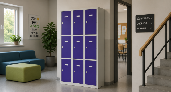 9x lockable box