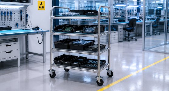 ESD Antistatic Trolleys