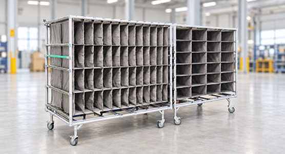 Trolleys with inserts