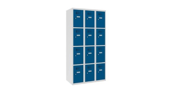 Box cabinets with a bench