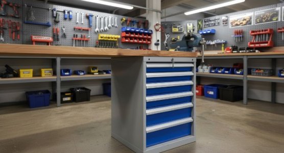 Workshop table containers