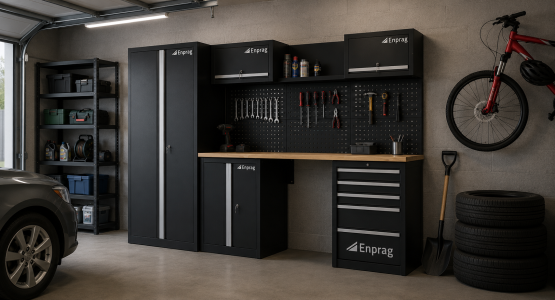 Cabinets and containers for the garage