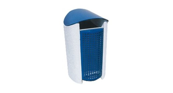 Concrete waste bins