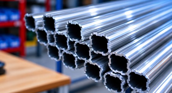 Aluminum pipes