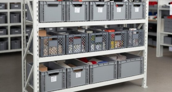 Pallets, boxes, crates