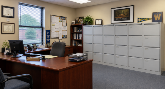 Filing cabinets for A4 format and Foolscap