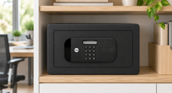 Home safes with code locking