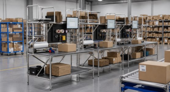Assembly / packaging workstations