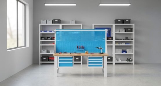 Workshop tables and workbenches