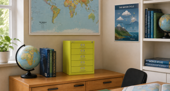 Drawer cabinets for A4 format