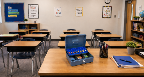 Cash registers for school