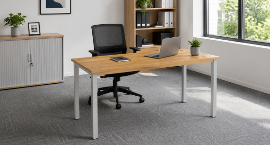 Straight desks