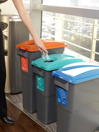 EcoSort container for sorting waste in the interior - volume 87 l - 5