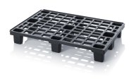 Stackable ESD plastic pallet H. 150 x W. 800 x D. 1200 mm