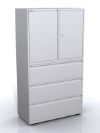 Cabinet with doors and drawers SYC10/30D/3