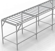 Roller conveyor (various versions)