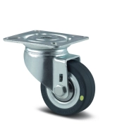 Electrically conductive wheel with mounting plate (3 models)