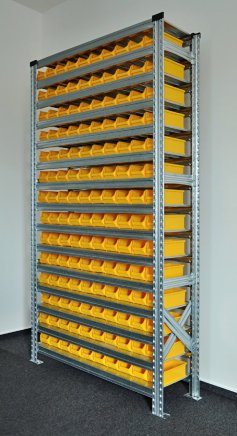 Rack with plastic boxes 877851019 (7 models) - 2