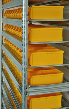 Rack with plastic boxes 877851019 (7 models) - 3