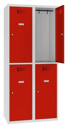 Sus 422 W metal wardrobe, width 800 mm - 4