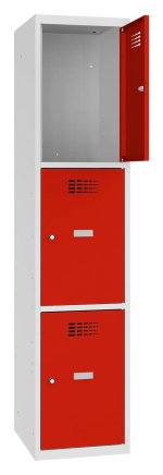 Sus 413 W metal wardrobe, width 400 mm - 5
