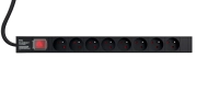POWER SOCKET electrical strip 8x 230V
