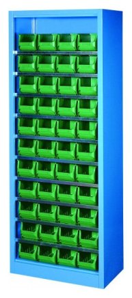 Cabinet with plastic boxes UK2-B1 - 2