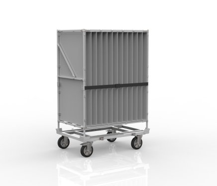 Work cart for material transport 24102401