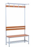 Changing room bench SBU/TBG.160 - width 1600 mm