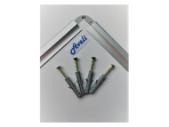 One-piece ceramic board aluminum frame 240x120 cm