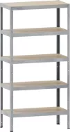 Kovona Screwless rack 150 kg with laminate shelves type N285Z0 galvanized