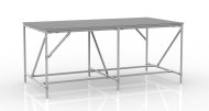 Workshop table from tube system 22042004