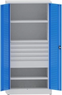 Workshop cabinet with drawers