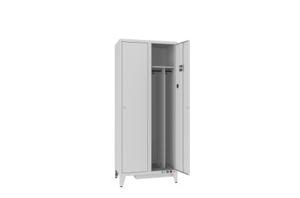 Sum 421 metal wardrobe with heating and ventilation, width 800 mm - 1