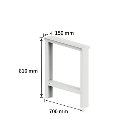 Workshop table leg HDZ-T01 - 2