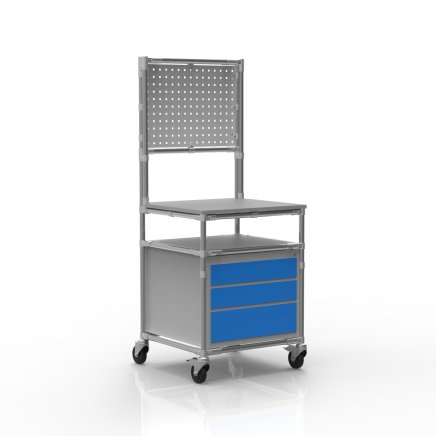 Workshop tool trolley from tubular system 24102303