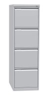 File cabinet with a perforated bottom for dividers Kovona G2304