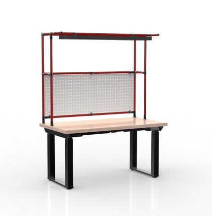 Electric height-adjustable packing table with an extension 24111936