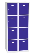Metal cabinet with lockable boxes type A8244