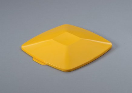 Lid for trash can DURABIN SQUARE 40 - color yellow