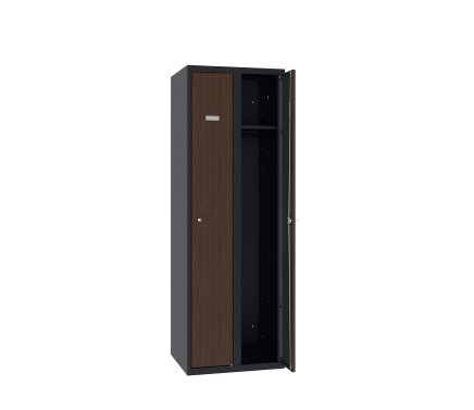 Sum 320 W wardrobe with laminate door, width 600 mm - 2