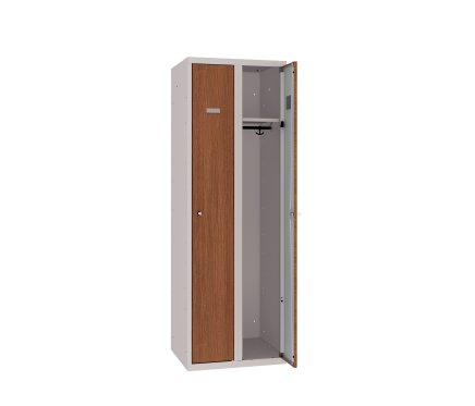 Sum 320 W wardrobe with laminate door, width 600 mm - 6