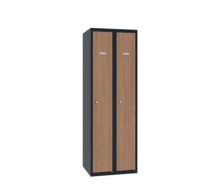 Sum 320 W wardrobe with laminate door, width 600 mm - 3